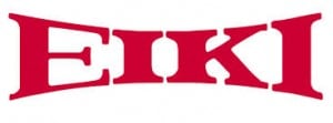 Red Eiki logo.