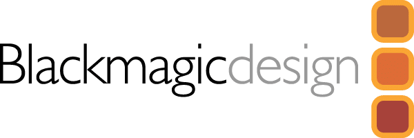 Black Magic Design logo.