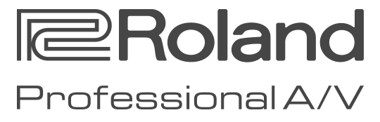 Roland Professional A/V logo.
