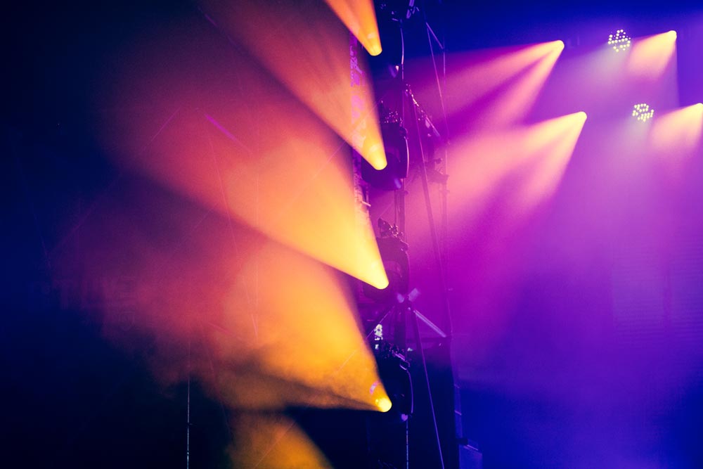 professional concert and event lighting